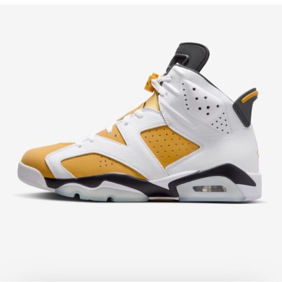Air Jordan 6 Yellow Ochre Size US 2Y - Picture 1 of 9